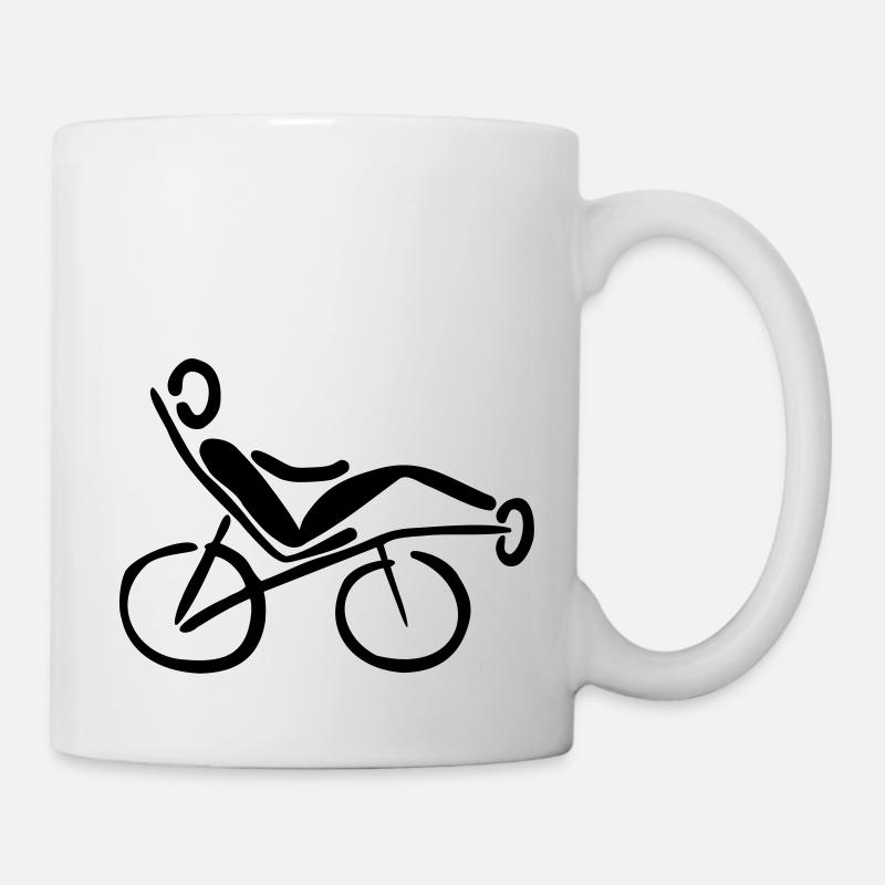 Vélo Couché - Mug blanc - blanc