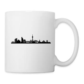 Dusseldorf Skyline - Mug blanc - blanc - Droite