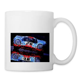 Motor Racing - Tasse - Weiß - Rechts