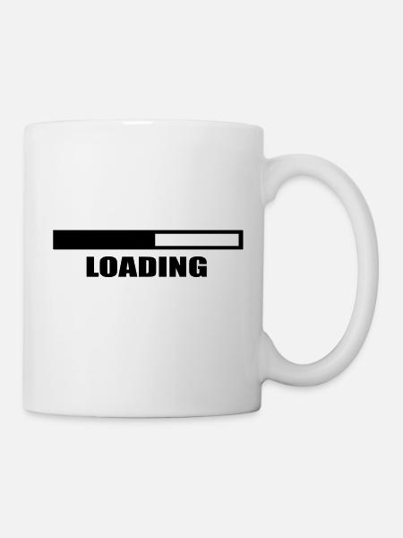 loading - Mug - white