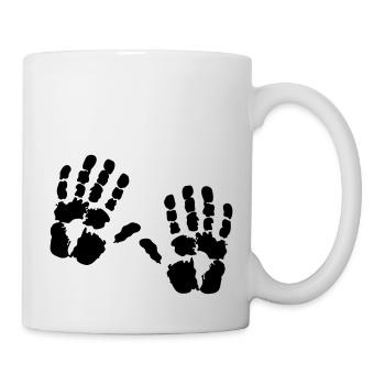 Don't touch me - Tasse - Weiß - Rechts