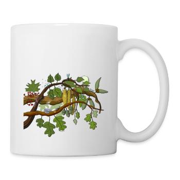 geheimnisvoller Wald - Tasse - Weiß - Rechts