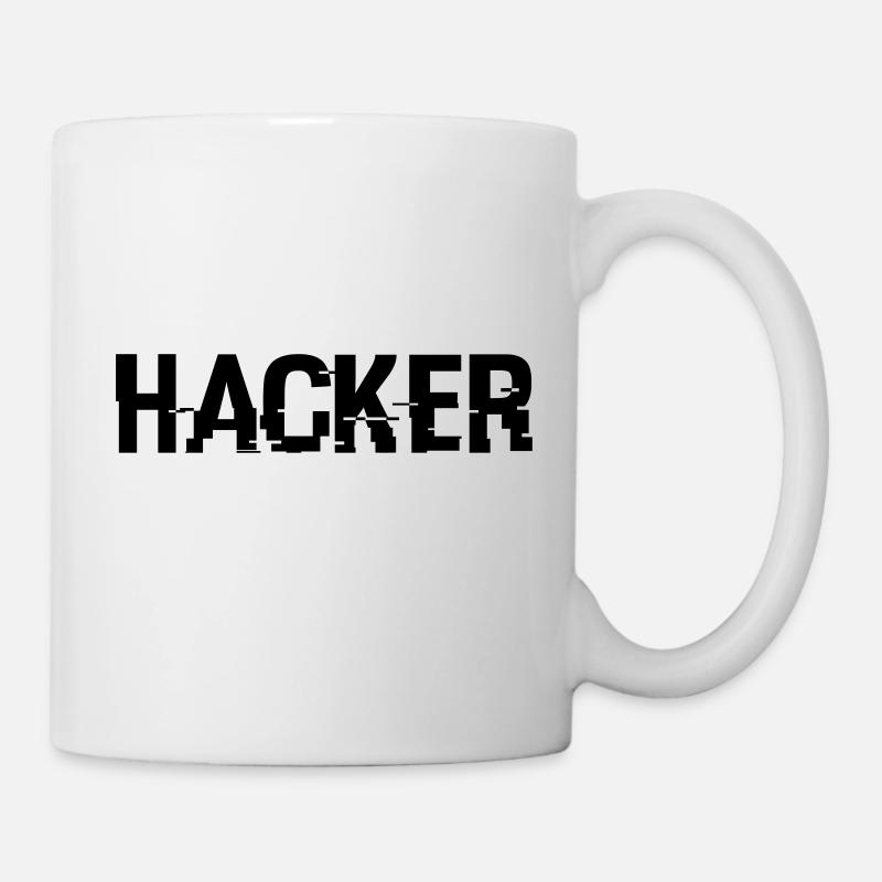 Hacker - Tasse - Weiß