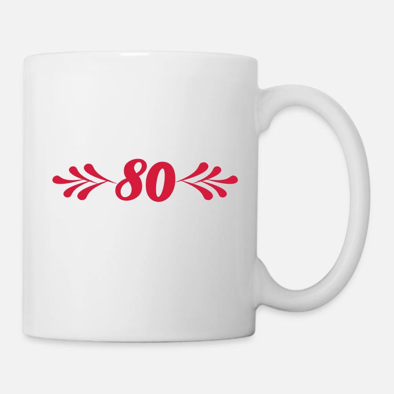 80 - Mug blanc - blanc