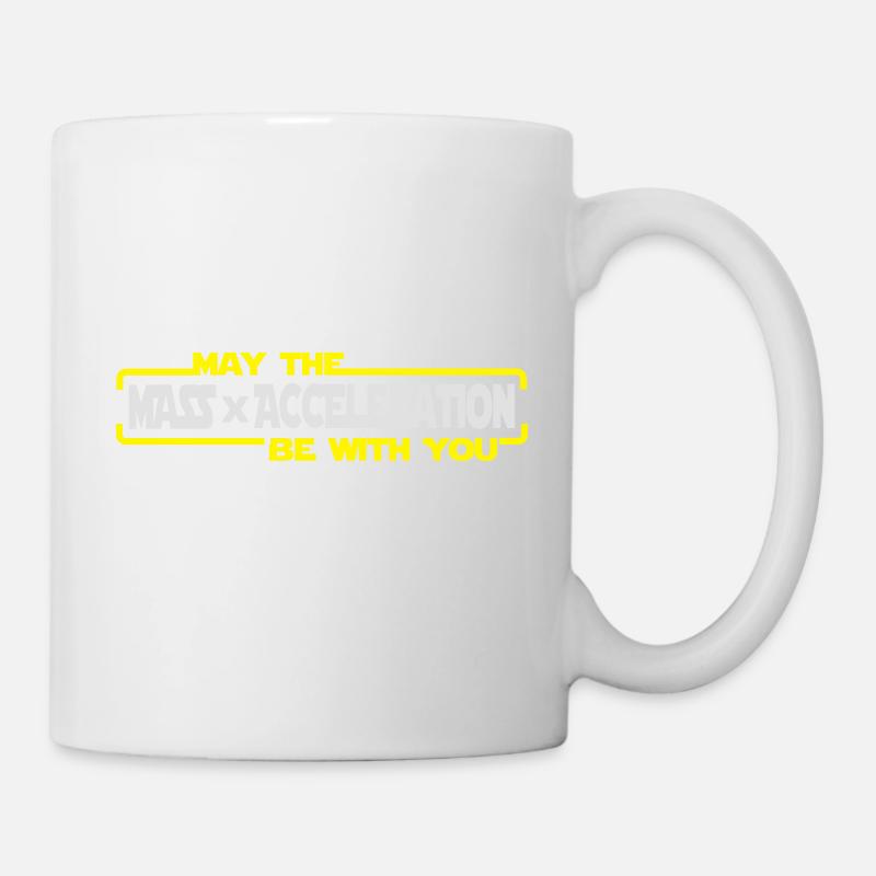 May the Force be with you - Mug - white