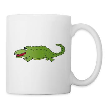 Crocodile - Mug blanc - blanc - Droite