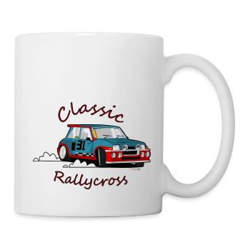Rallycross - Tasse - Weiß - Rechts