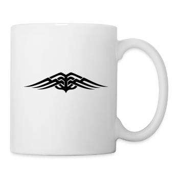 Tribal tattoo Wings - Mug - white - Right