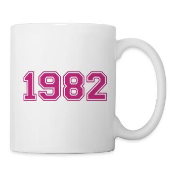1982 - Tasse - Weiß - Rechts