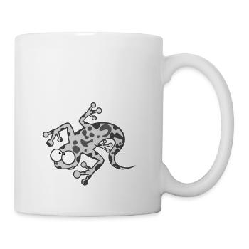 Eidechse - Tasse - Weiß - Rechts