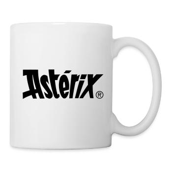 Asterix & Obelix - Asterix Logo - Mug blanc - blanc - Droite