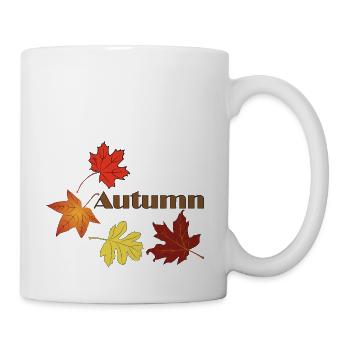 Autumn positive people (autumn 1) - Mug - white - Right