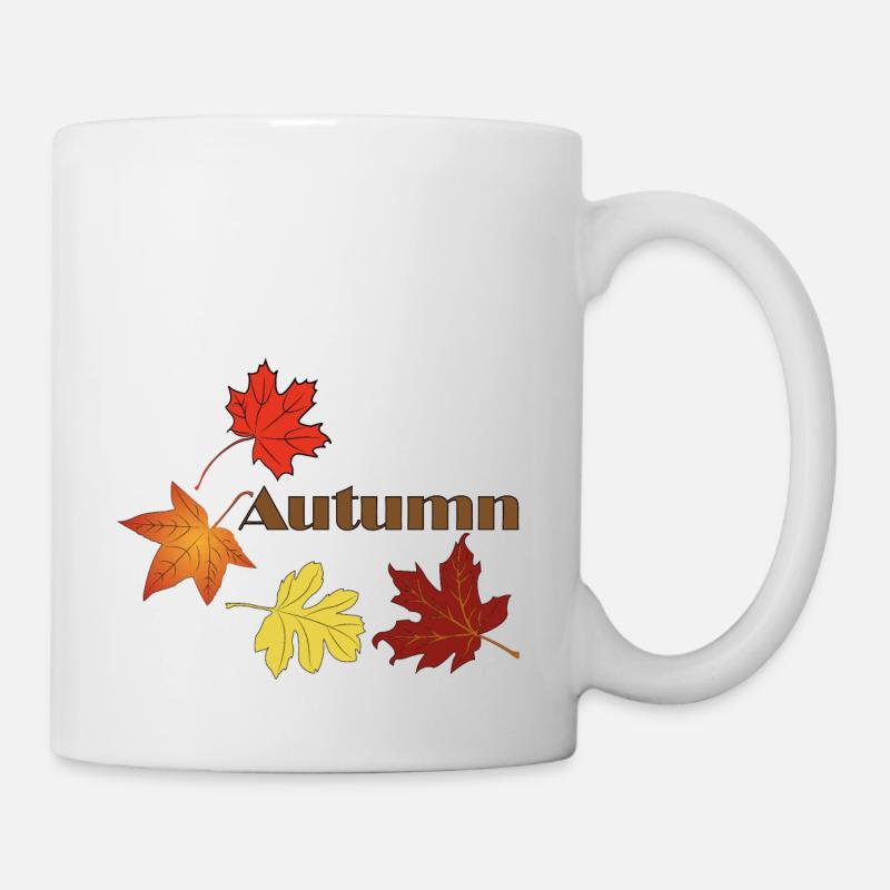Automne personnes positives (automne 1) - Mug blanc - blanc