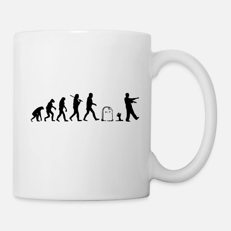Evolution - Tasse - Weiß
