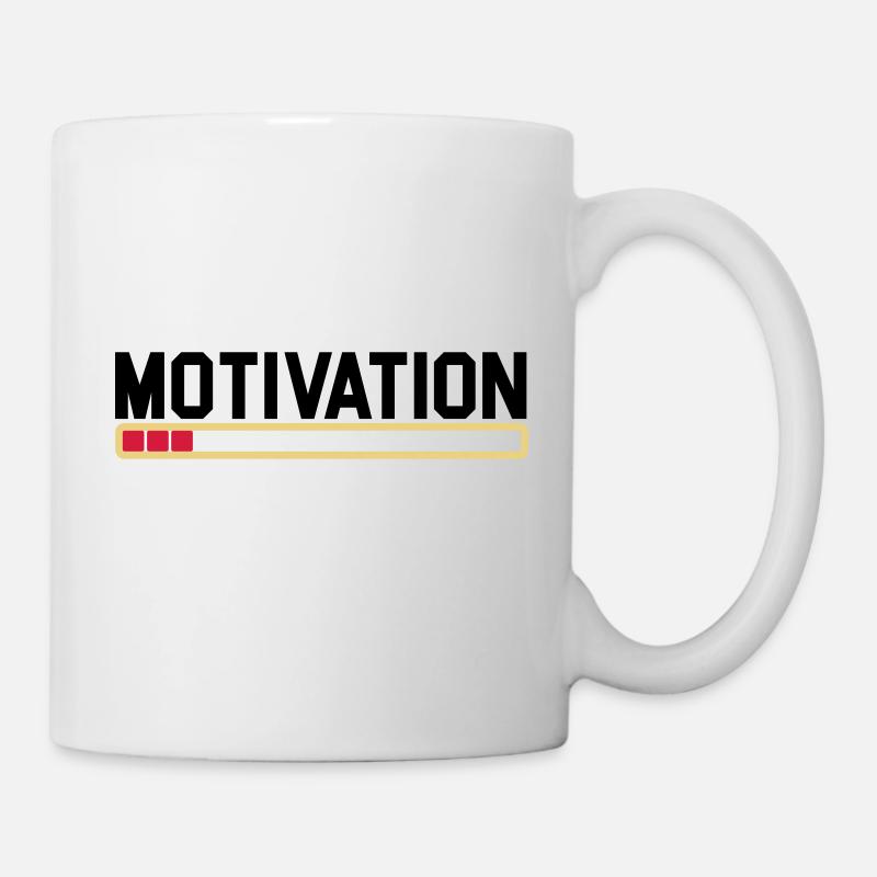 No motivation - Mug - white
