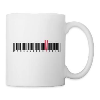 Tanz aus der Reihe - Tasse - Weiß - Rechts