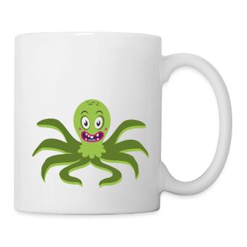 octopus - Tasse - Weiß - Rechts