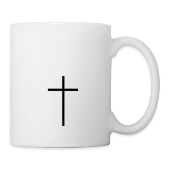 kreuz - Tasse - Weiß - Rechts