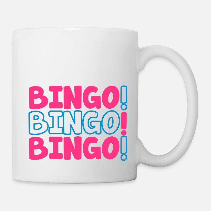 Bingo Bingo Bingo! - Tasse - Weiß