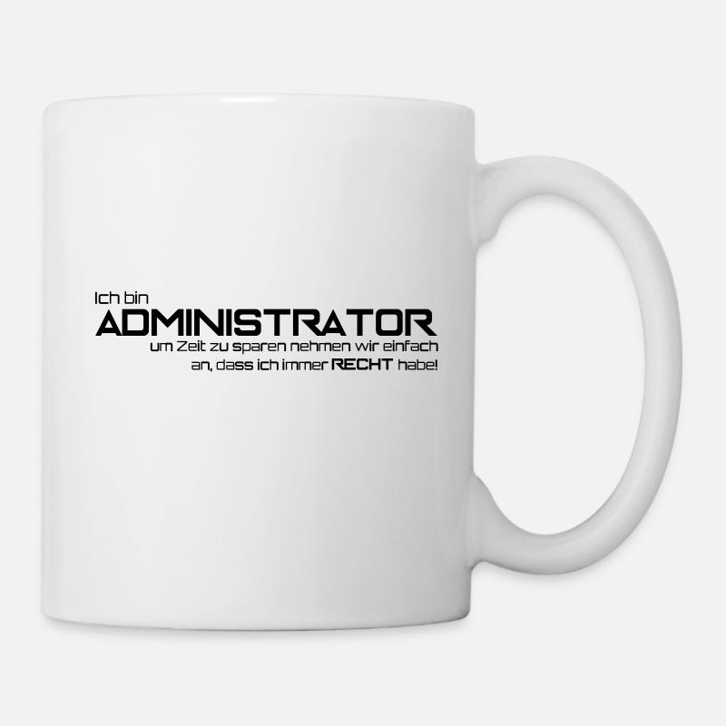 ADMINISTRATOR - Tasse - Weiß