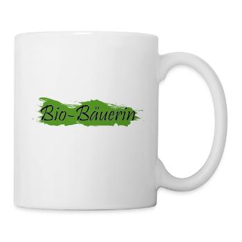 Organic farmer's wife - Mug - white - Right