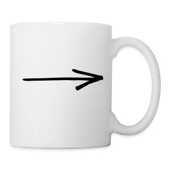 Arrow - Mug - white - Right