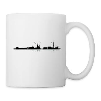 Brême Skyline - Mug blanc - blanc - Droite