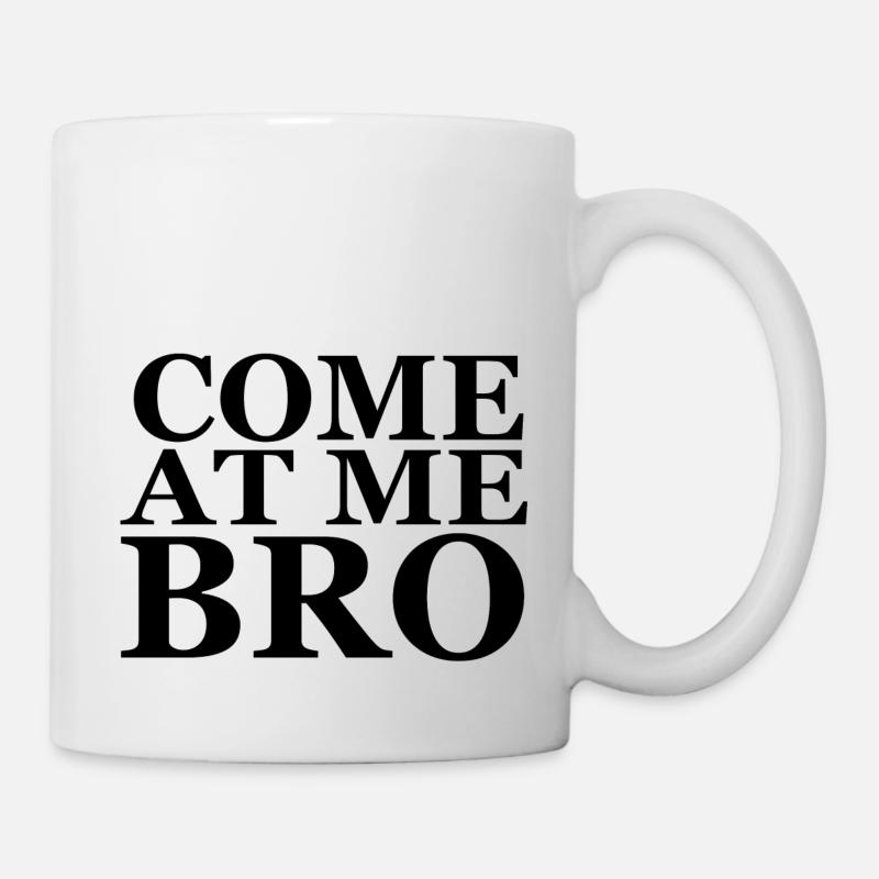 Zyzz Venez à moi Bro - Mug blanc - blanc
