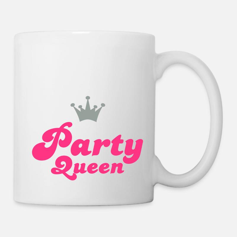 party - Tasse - Weiß