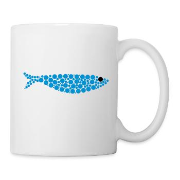 Sardine - Tasse - Weiß - Rechts