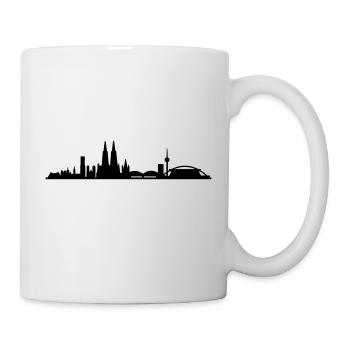 Skyline Cologne small - Mug - white - Right