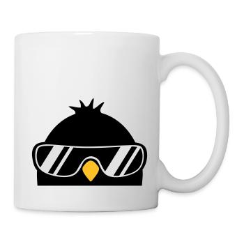 Cool Penguin Bird - Tasse - Weiß - Rechts