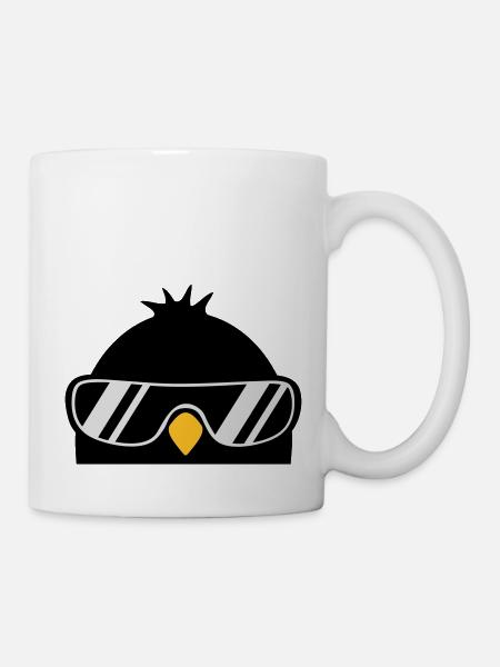 Cool Penguin Bird - Tasse - Weiß
