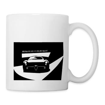 Alfa Car - Tasse - Weiß - Rechts