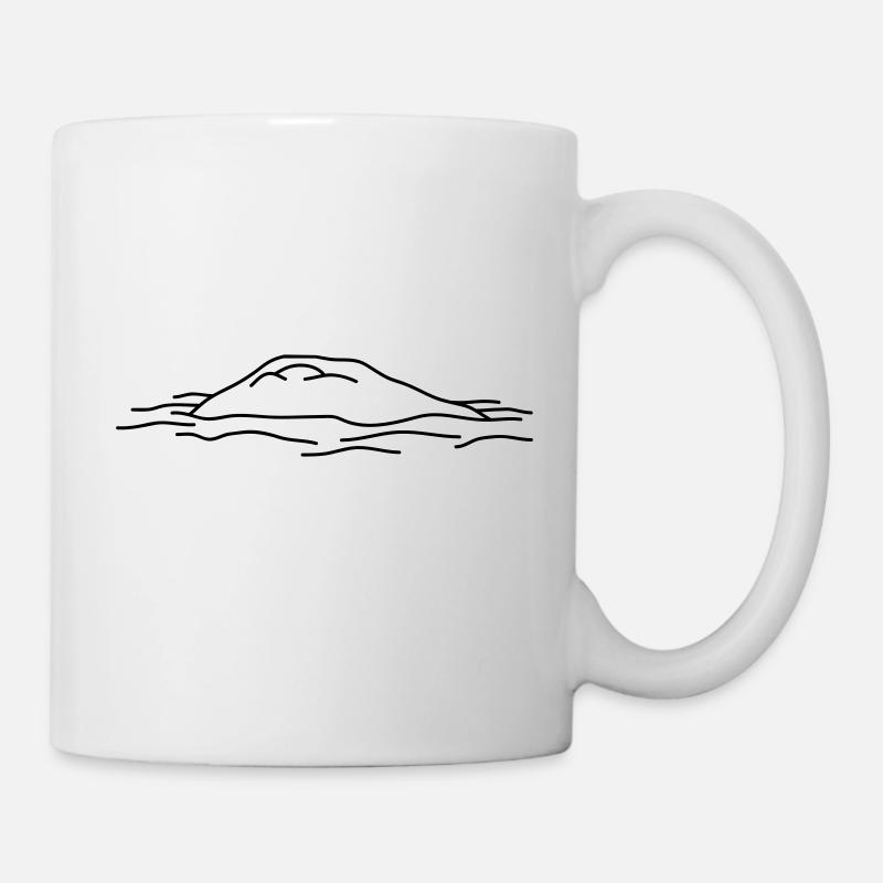 Island - Tasse - Weiß