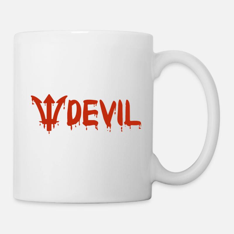 Teufel - Devil - Tasse - Weiß