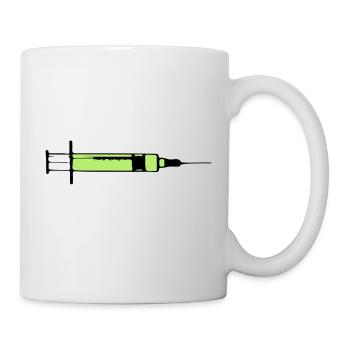 Giftspritze Toxic 2c - Tasse - Weiß - Rechts