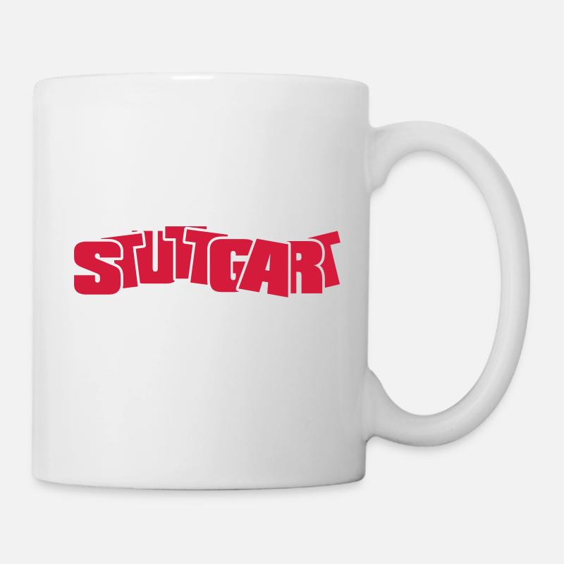 Stuttgart - Tasse - Weiß