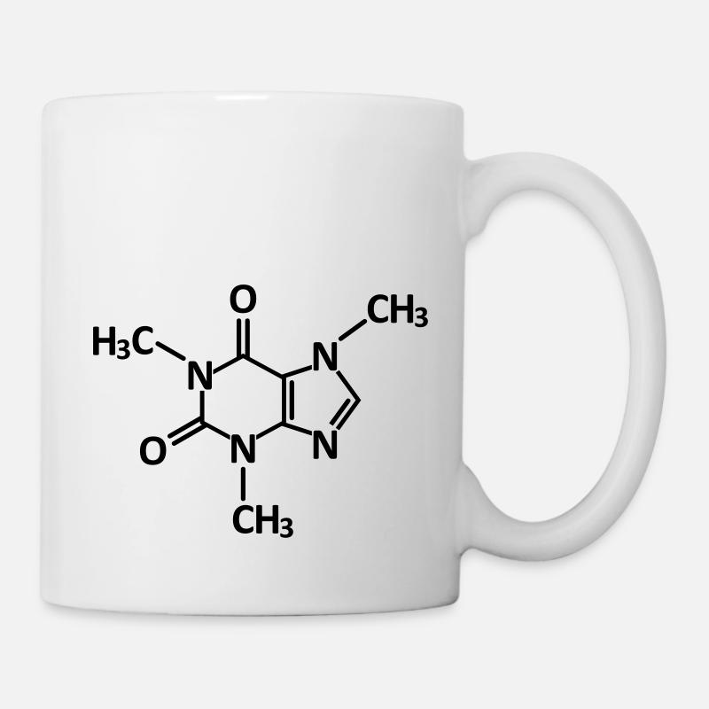coffein - Tasse - Weiß