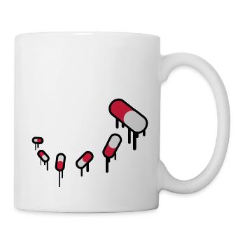Medicine Pills - Tasse - Weiß - Rechts