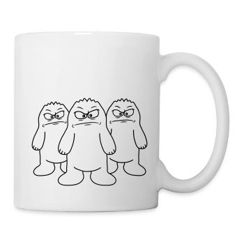 Angry Yetis - Mug - white - Right