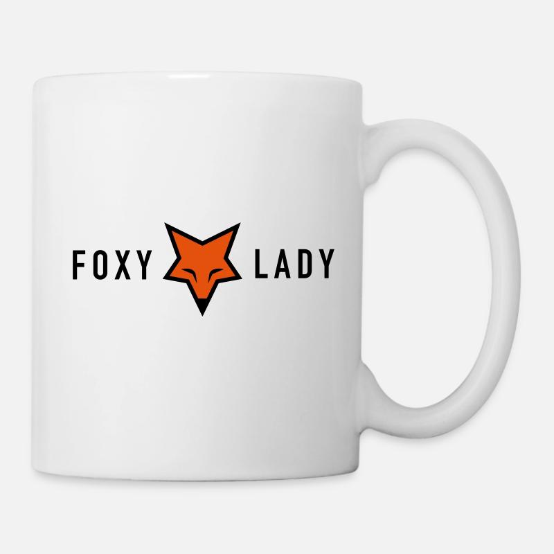 FOXY LADY - Tasse - Weiß