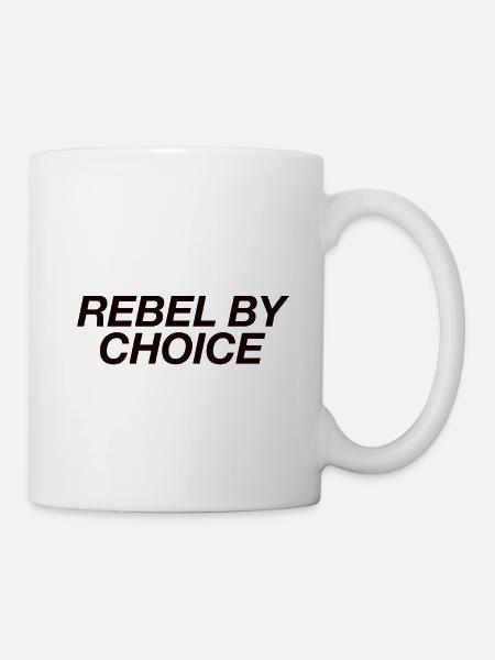 REBEL - Mug blanc - blanc
