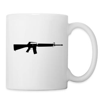 m16 - Mug blanc - blanc - Droite