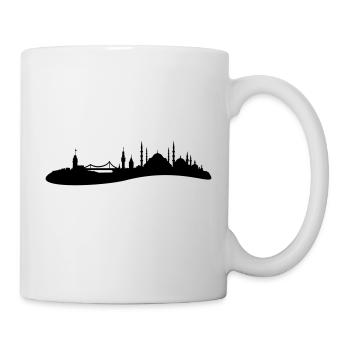 Skyline Istanbul - Tasse - Weiß - Rechts