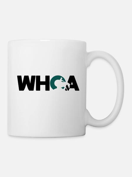 Whoa Westernreiter Reiner Motiv - Tasse - Weiß
