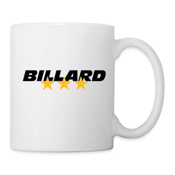 Billard - Tasse - Weiß - Rechts