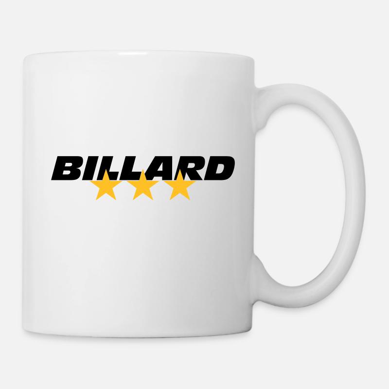 Billard - Mug - white