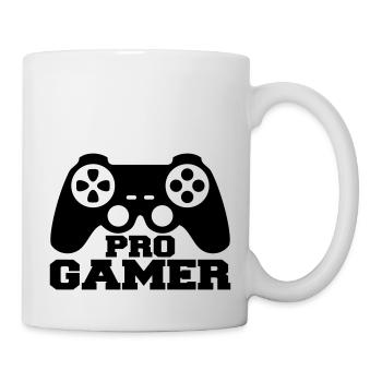 Pro Gamer Logo - Tasse - Weiß - Rechts