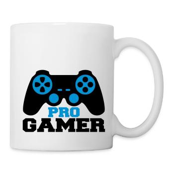 Pro Gamer Logo - Tasse - Weiß - Rechts